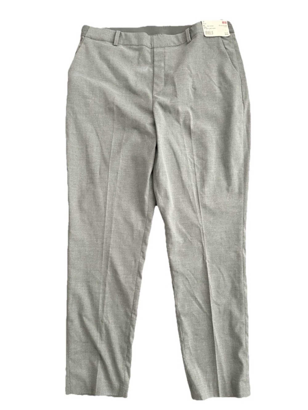 Uniqlo Women’s EZY Smart Ankle Pants Light Gray Size XL
